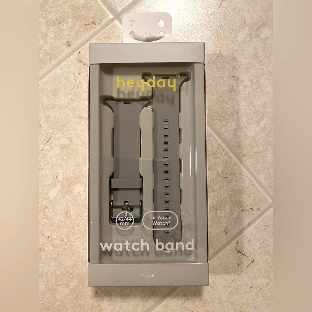 Heyday Gray Watch Band for 42 or 44 MM Apple Watch!!